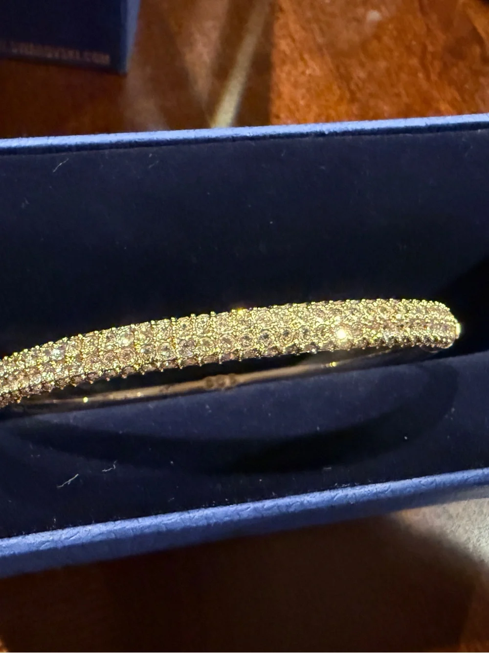 Swarovski rose gold bracelet